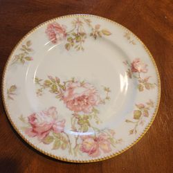 1907 Vintage Haviland & Co Flower Plate