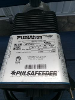 Pulsatron Electronic Metering  Pump