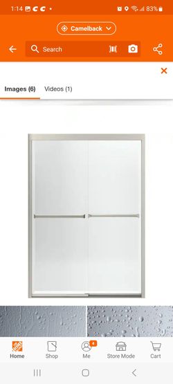 Meritor®
Frameless sliding shower door