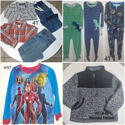 4T BOY WINTER CLOTHES (ROPA PARA NIÑO TALLA 4 AÑOS)