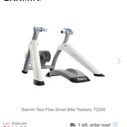 Garmin TACX Smart Trainer