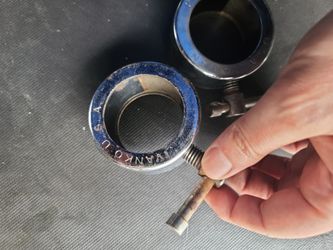 Ivanko compression collars for olympic barbell