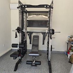 NEW Vesta Pro Series 3in1 Squat Rack | Functional Trainer | Smith Machine | Pulley System |🔴WEIGHTS,BAR, & BENCH SOLD SEPARATELY 🔴 FREE DELIVERY🚚 