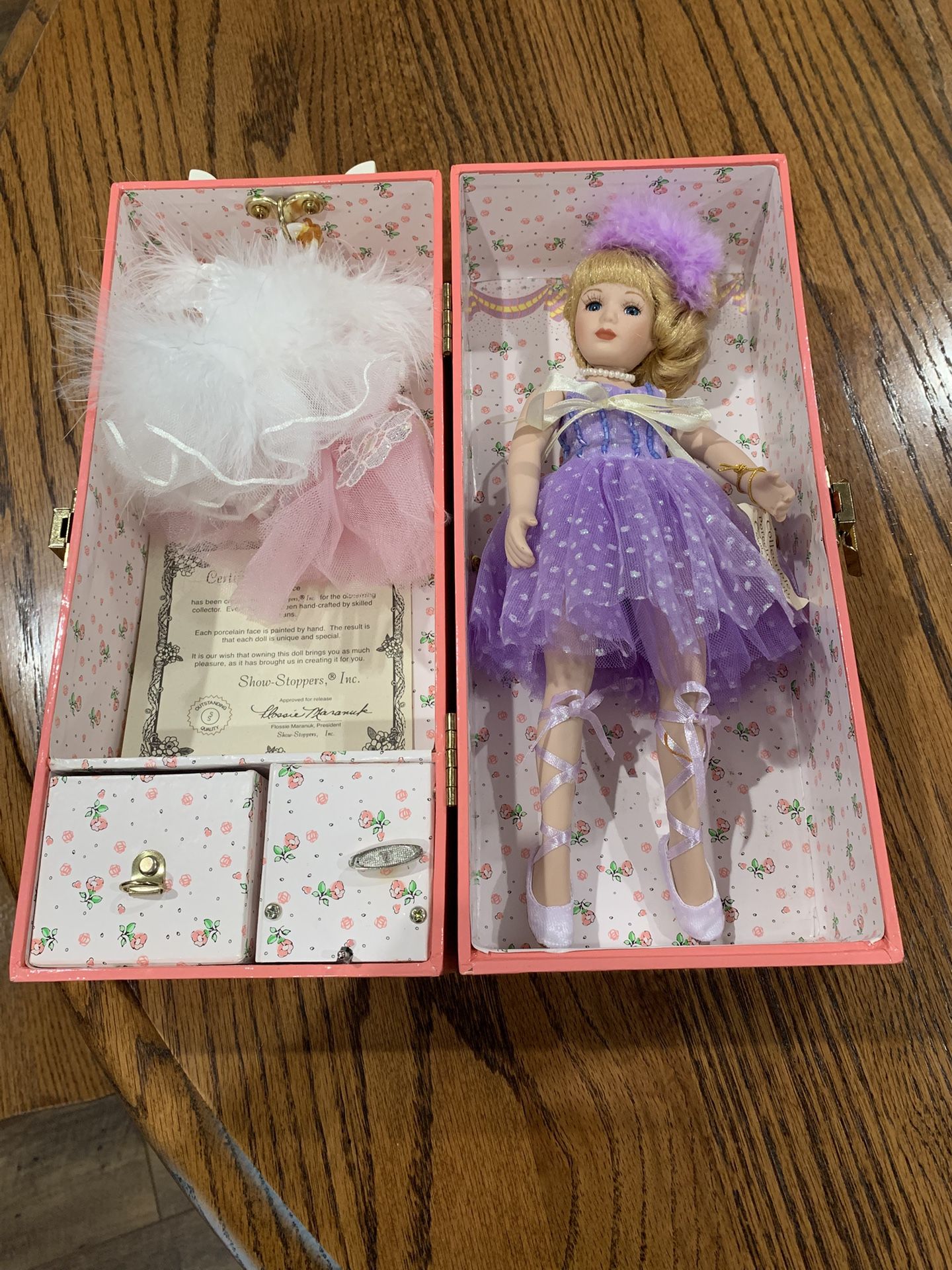 Vintage Show-Stoppers Collectible Porcelain Doll