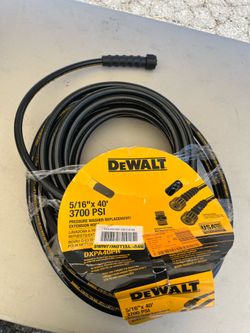DEWALT DXPA40PH 5/16" X 40' 3700 PSI Pressure Washer Hose