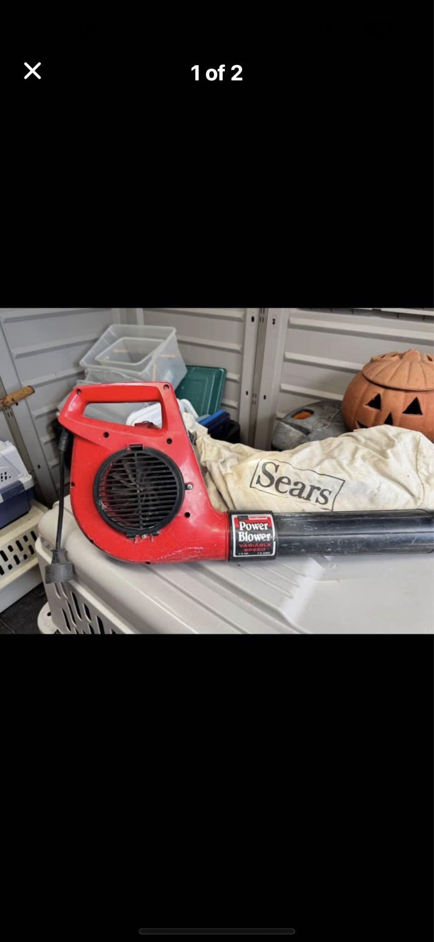 Craftsman Corded Power Leaf Blower