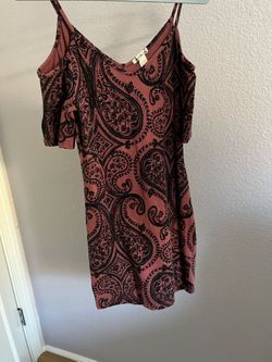Charlotte Russe Pattern Dress Size S