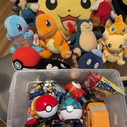 Official Licensed Mario An Pokemon Toys And plushies 