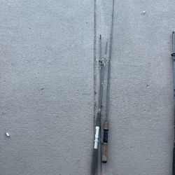 Two fishing rods.