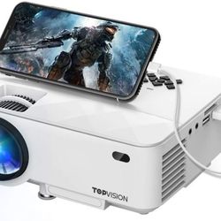 Home Theatre/Work Projector with Screen