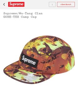 Supreme Wu-Tang Clan Gore-tex Camp Cap FW25 