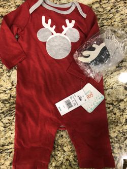 Disney baby Christmas onesie-brand new with tags