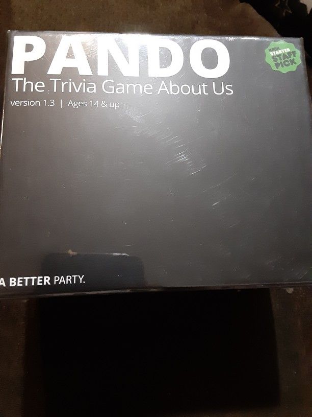 New In Box Pando Game