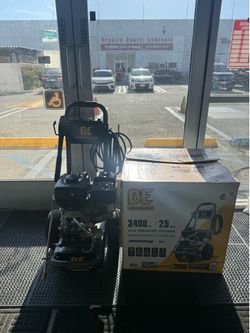 BE 3400 heavy duty pressure washer MSRP 429