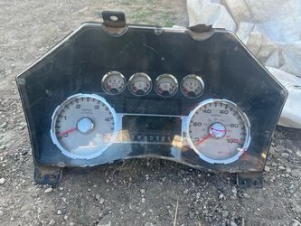 2008-2010 FORD F250/350/450/550 SD SPEEDOMETER f75f-14b074-ab OEM RMC34 QM58