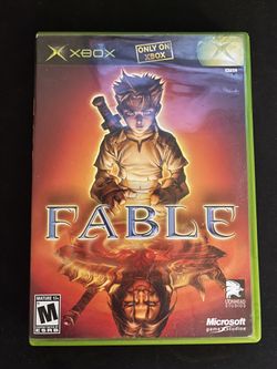 Fable Complete In Box 2004 Microsoft Xbox Video Game