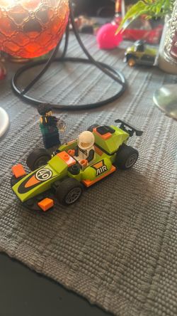 LLEGO City 60399 Green Race Car Building Block Brick Set RETIRED