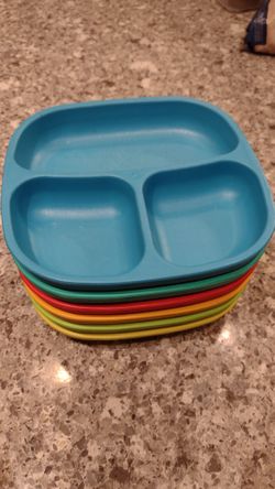 Set Of 6 Replay Kids Plates