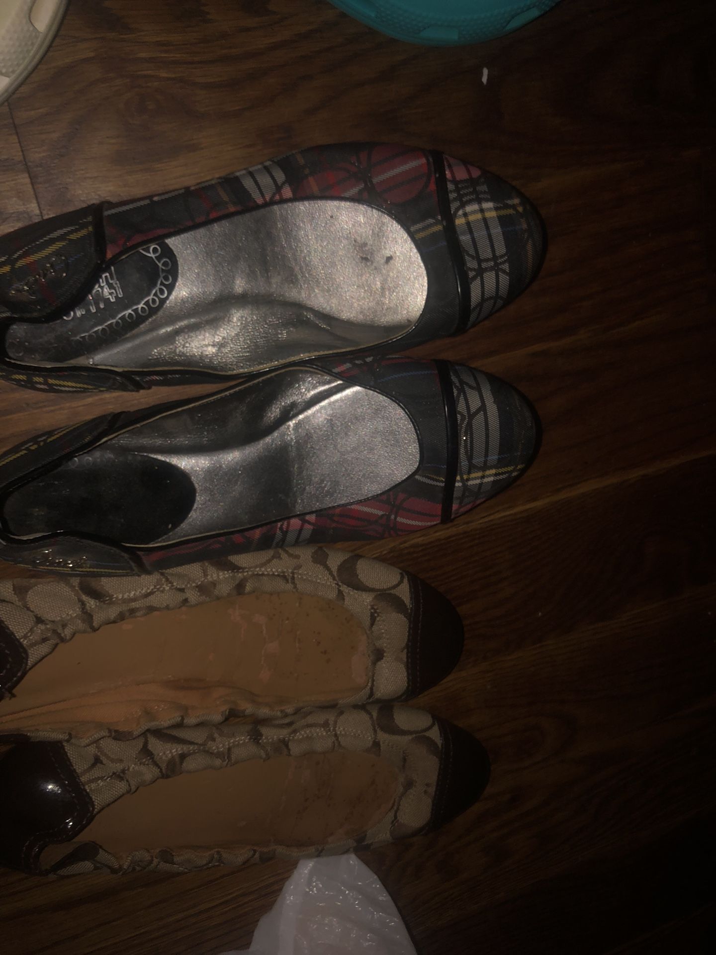 Crocs And Coach Flats