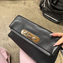 LOW PRICE MOVING- $260 + TAX RETAIL LEATHER COACH CLUTCH 