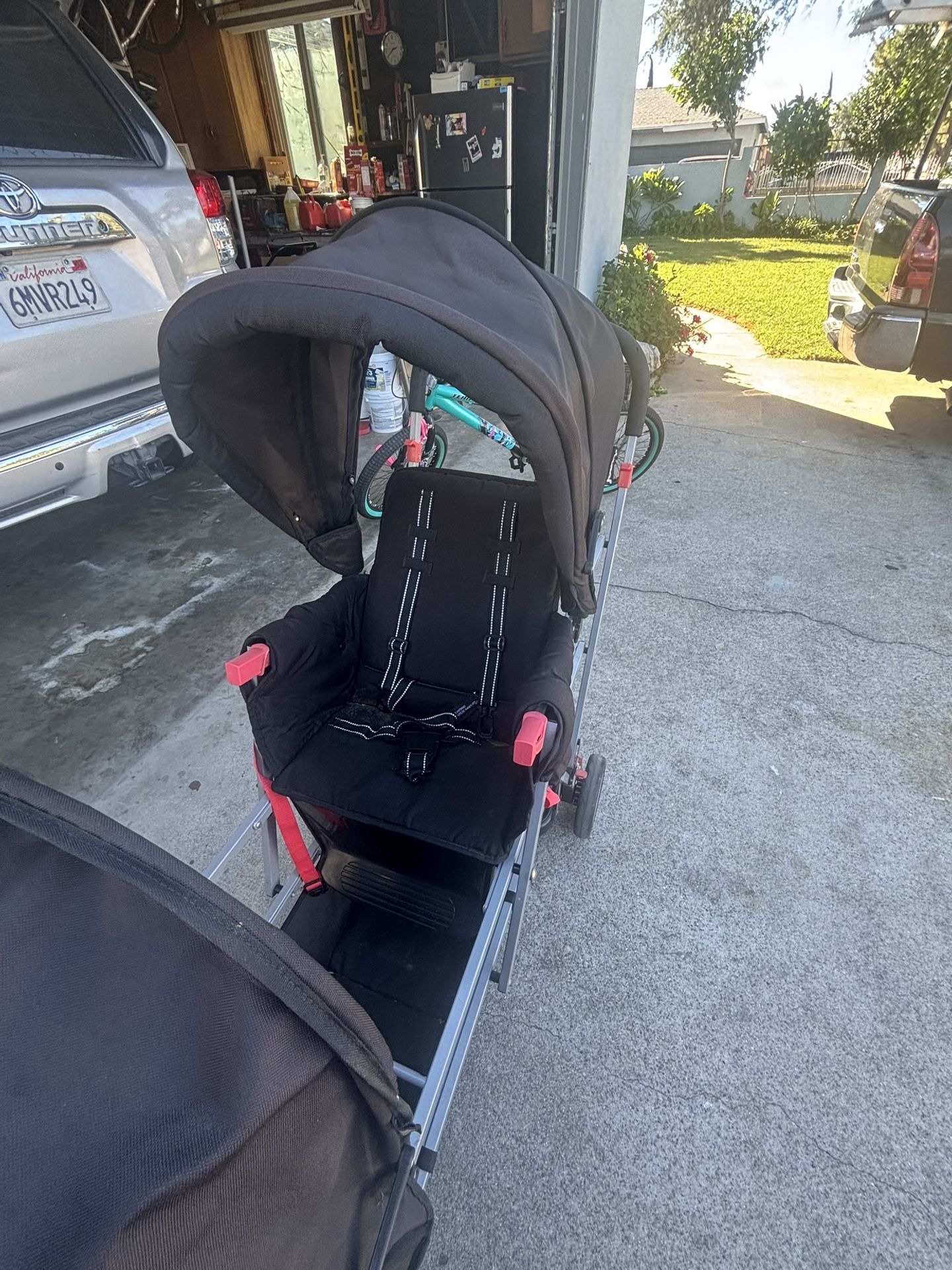 Doble Carreola De Baby Color Negra