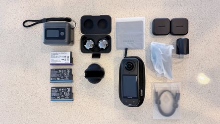 Insta360 X5 8K 360 Camera Bundle – Excellent Condition + Tons of Extras