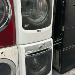 Maytag DM for delivery Washer Electric Dryer Set High Efficiency unit