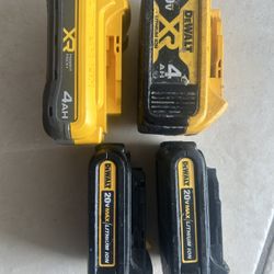 Dewalt Batteries For Sale Tested Working Ask For Details