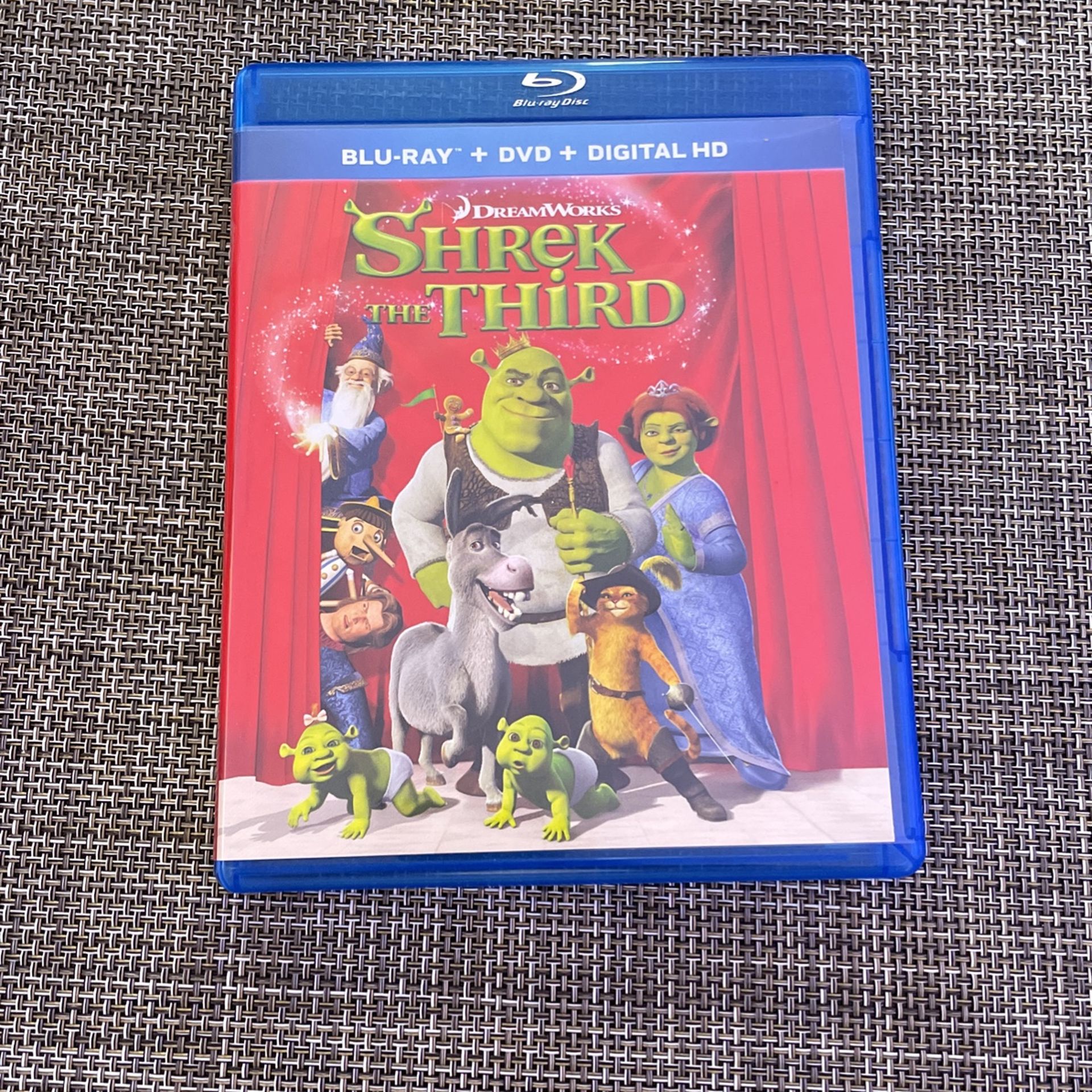 Blu-ray + Dvd “ Shrek The Third”