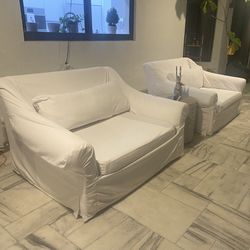 Restoration Hardware Oversized Chairs