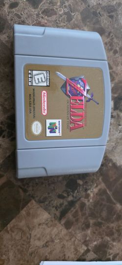 The legend of zelda ocarina of time n64 us version unofficial copy from amazon