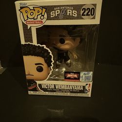 Funko Pop NBA Spurs Victor Wembanyama Targetcom Exclusive Brand New