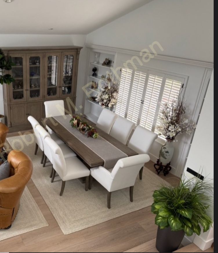 NEW Restoration Hardware dining room Hutch Set!