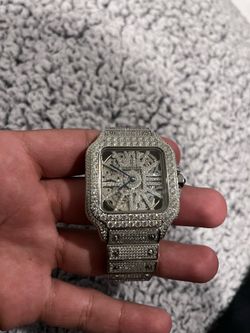 Moissanite watch