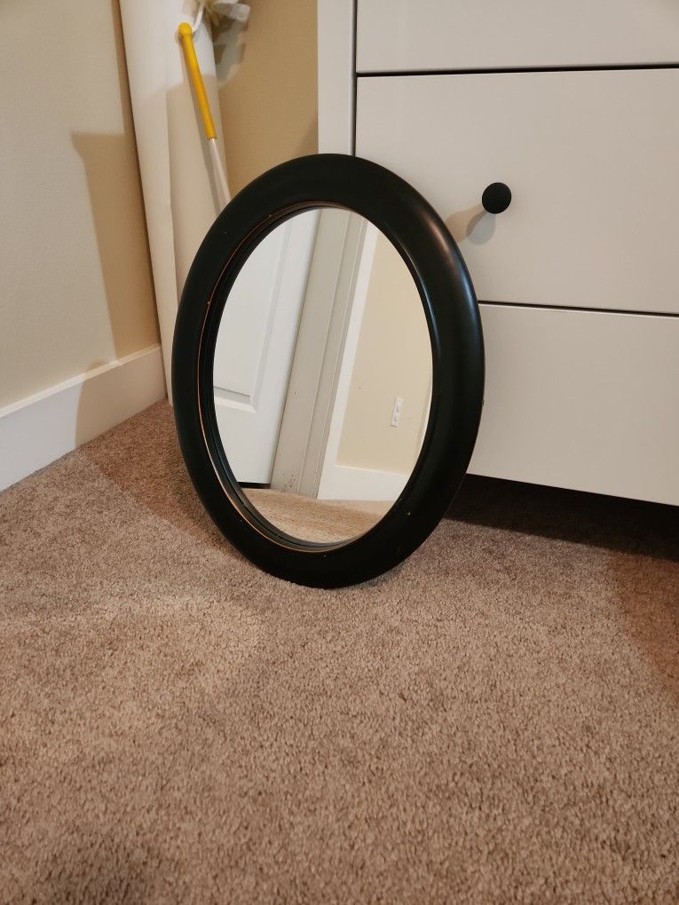 Antique Oval Mirror