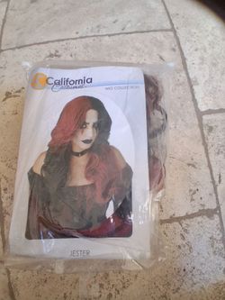 Black & Red wig