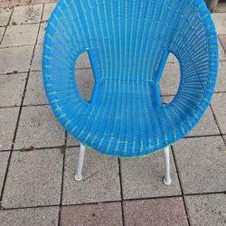 Kid's Wicker Chair