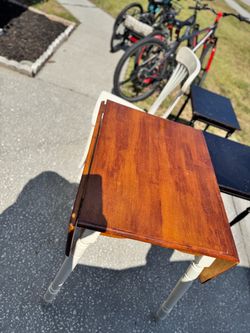 Small kitchen table with chair