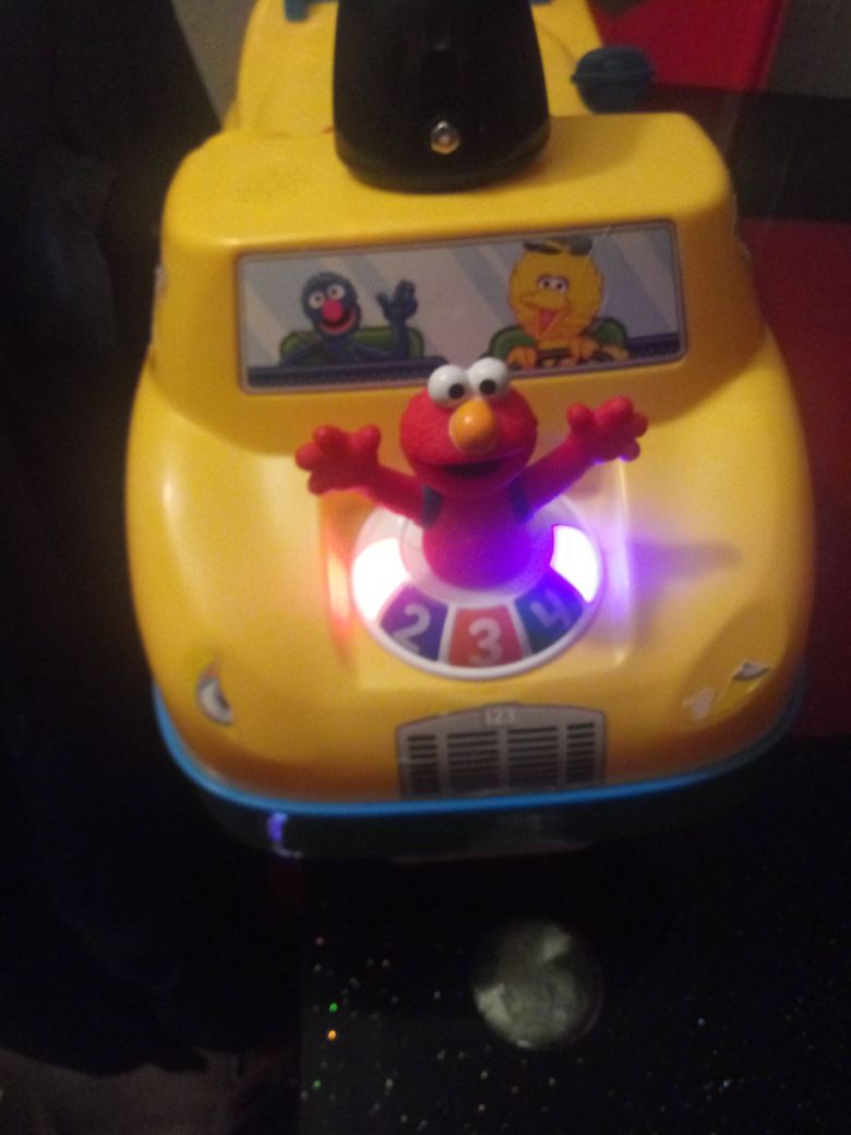 Elmo Ride On Car