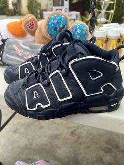 Nike Air More Uptempo Navy Blue Sneakers
