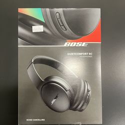 Bose QuietComfort SC Noise Cancelling Headphones – Brand New (Sealed)
