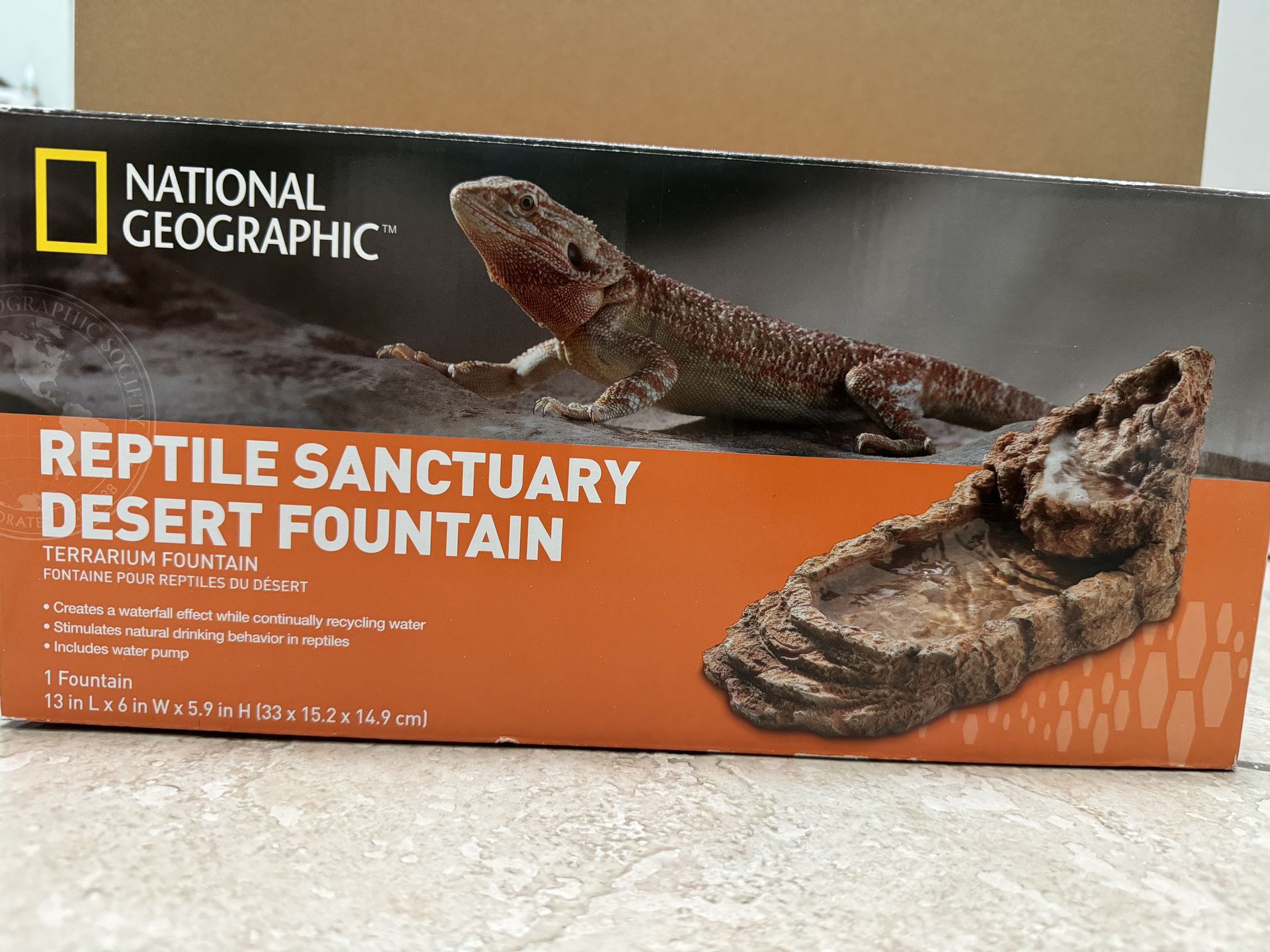 Reptile Sanctuary Desert Fountain - 