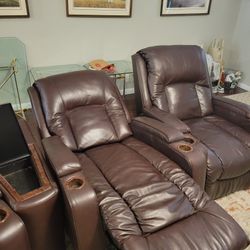 Leather Recliners