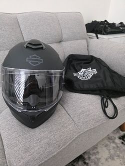 XL flat black Sena/ harley davidson Bluetooth  modular  helmet