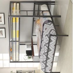 Twin Over Full Bunk Bed With Mattress /// Financing Available 