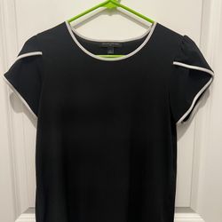 Black Blouse Size S Banana Republic 