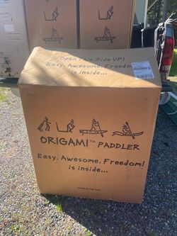 Brand new origami paddler