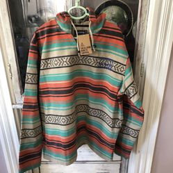 Brand New All Good Surf Skelton Poncho Unisex