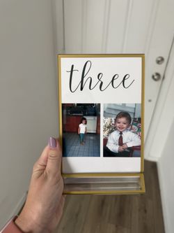 12 Photo frames/table Centers