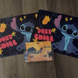 Stitch Set 2 Table Mats and spongeholder New